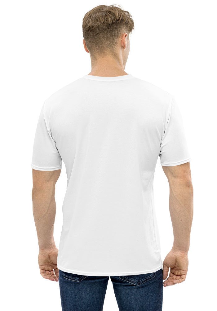 Men's Neck short sleeve t-shirt back