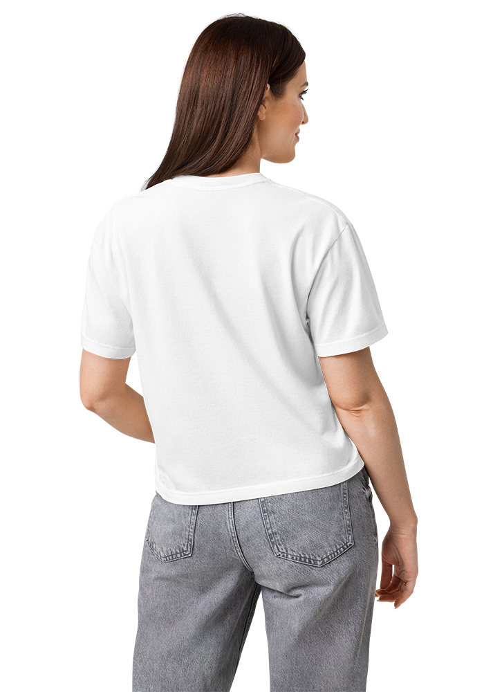 Women's Heavyweight Boxy T-Shirt  back